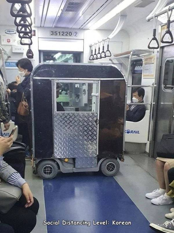 Looks Like Normal People Don’t Travel Via Subway…