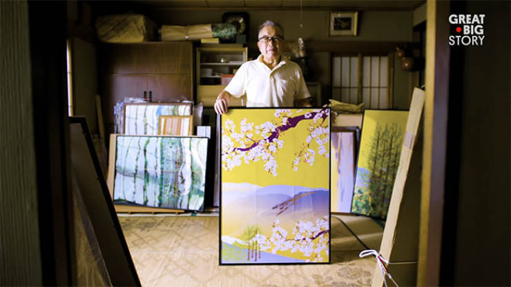 80-Year-Old Man Uses Microsoft Excel To Create Majestic Paintings