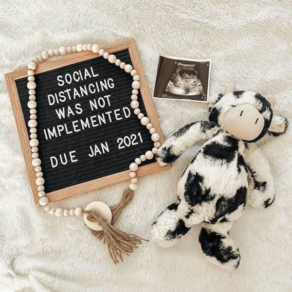 Social Distancing Fails, Also Known As Quarantine Pregnancy Announcements