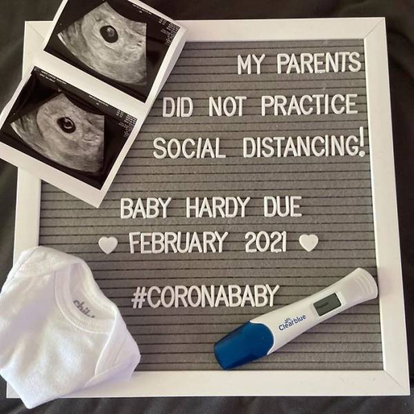 Social Distancing Fails, Also Known As Quarantine Pregnancy Announcements