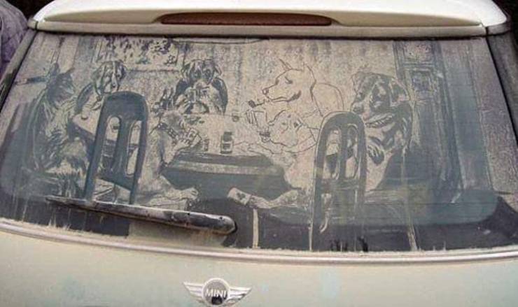 Dirty Cars Will Be Drawn Upon…