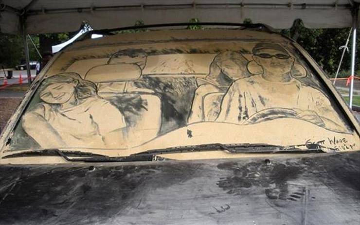 Dirty Cars Will Be Drawn Upon…