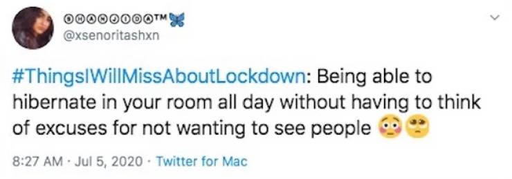 Okay, Lockdown Is Not 100% Bad…