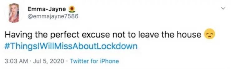 Okay, Lockdown Is Not 100% Bad…