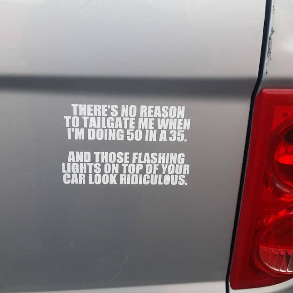 These Bumper Stickers Go Above And Beyond!
