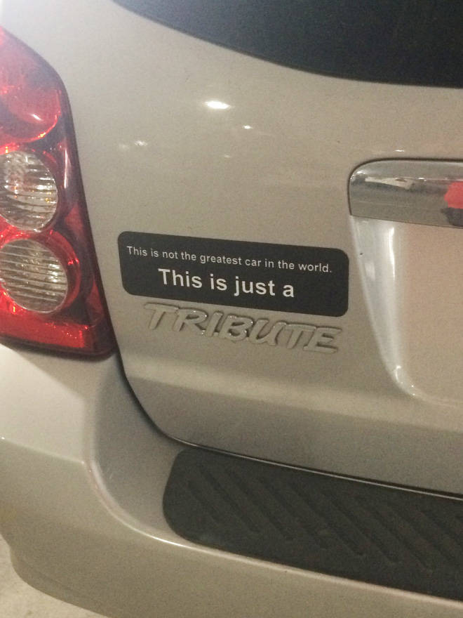 These Bumper Stickers Go Above And Beyond!