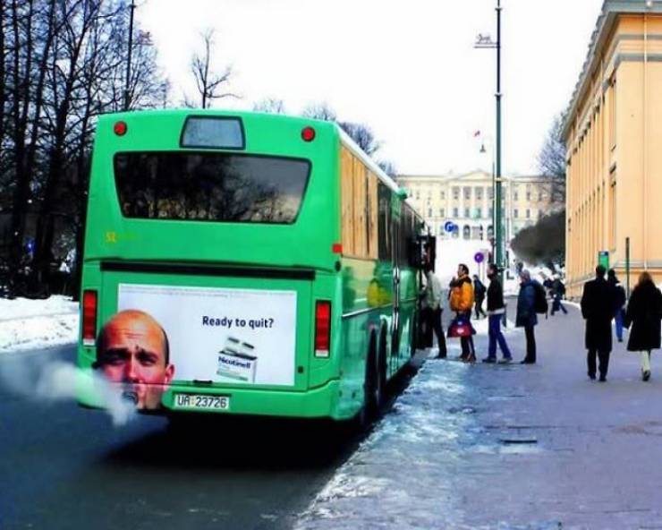 This Is How You Do Bus Advertising!