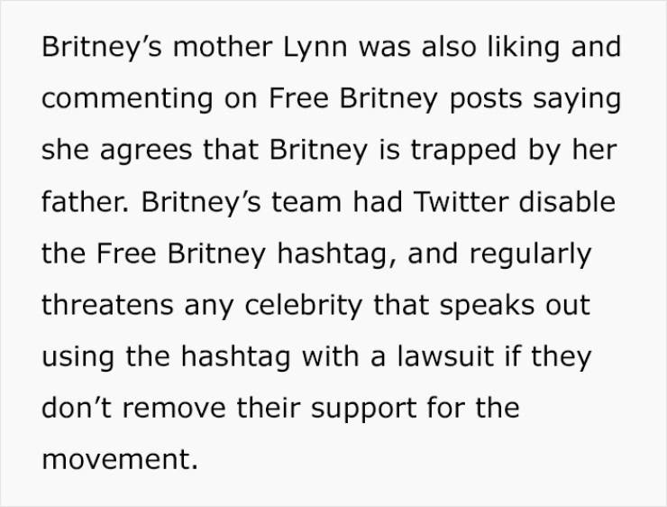 Member Of #FreeBritney Movement Writes A Post About Britney Spears’ Current Hardships