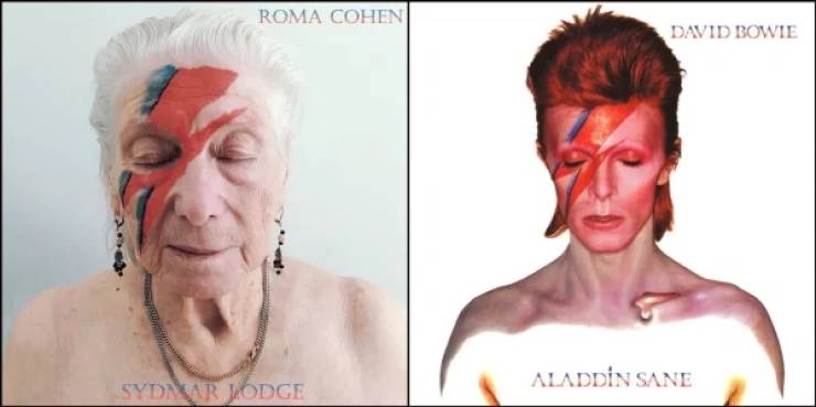 Nursing Home Elders Recreate Famous Album Covers