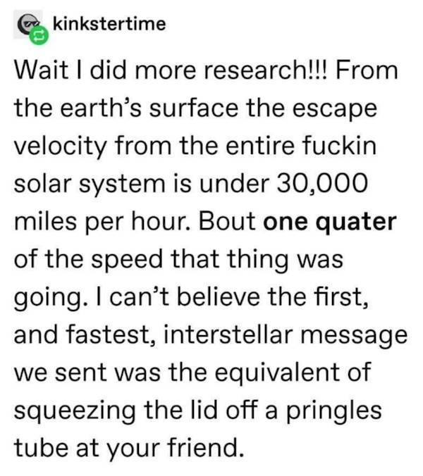 The Real Story About The Fastest Moving Manmade Object In Human History