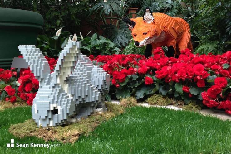 Zoo Replaces Some Real Animals With LEGO Ones