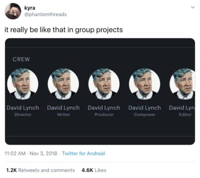 Ah, The Joy Of Group Projects…