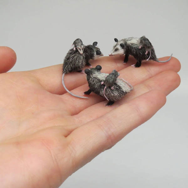 These Miniature Animals Are Handmade!