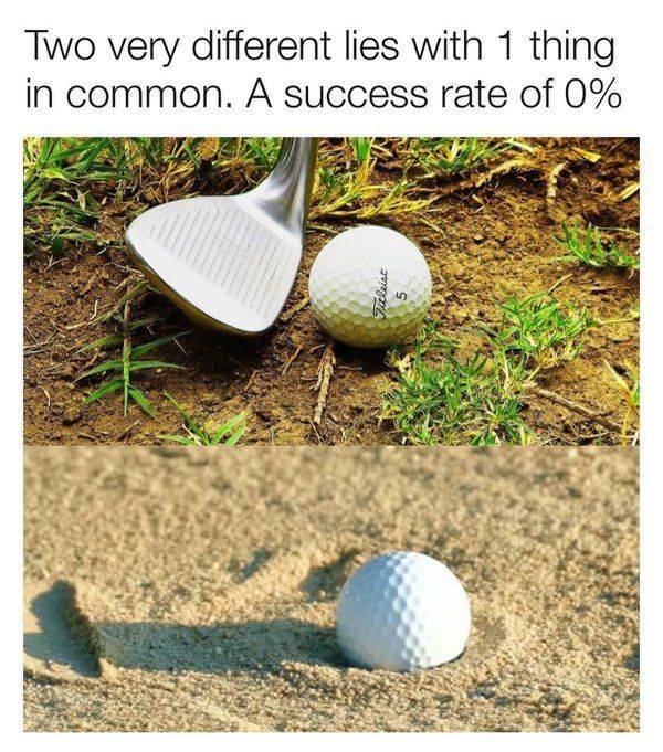 time to golf meme