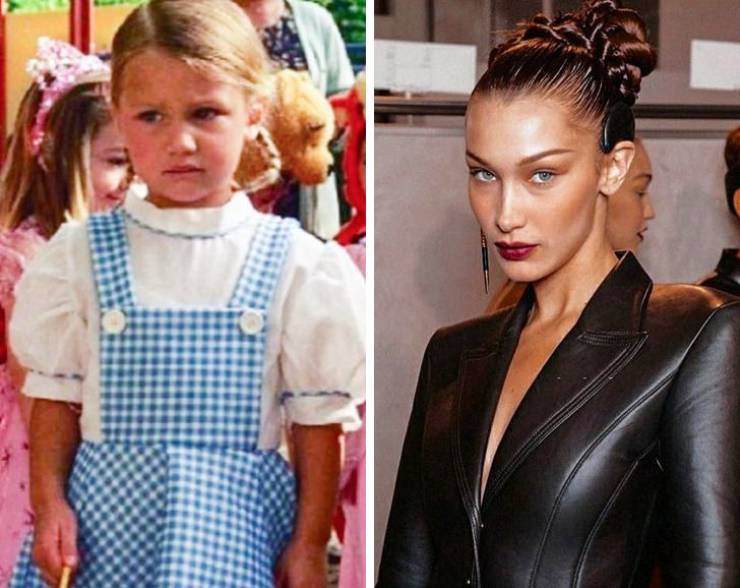 Famous Models Back When They Were Kids