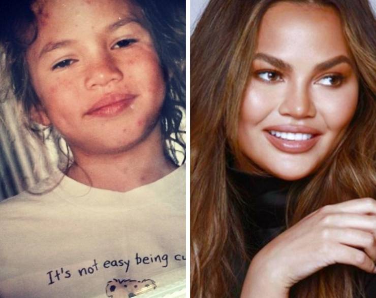 Famous Models Back When They Were Kids