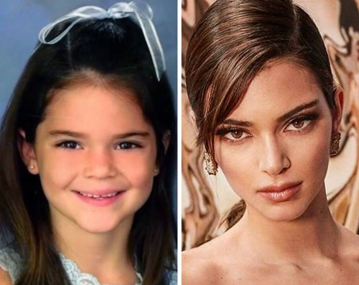 Famous Models Back When They Were Kids