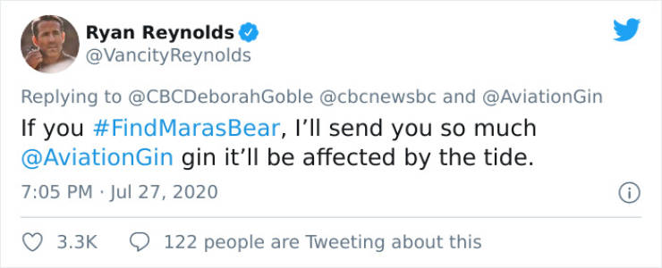 Ryan Reynolds Helps A Random Woman Find Her Stolen Teddy With Her Late Mother’s Voice Recording