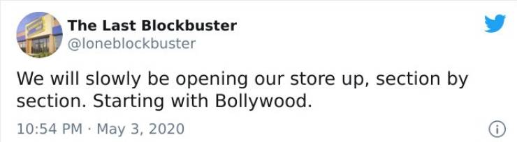 “The Last Blockbuster” Still Stands! On Twitter, At Least…