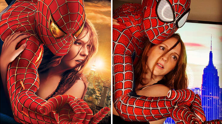 Couple Recreates Scenes And Posters From Famous Movies And TV Series