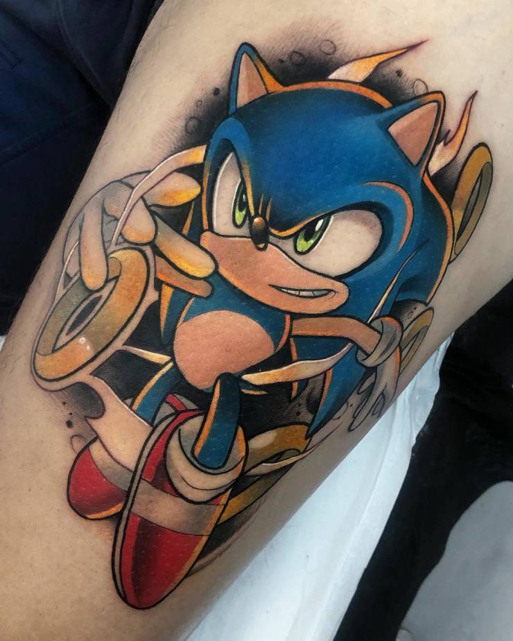 Tattoos For Those Who Like Cartoons Just A Bit Too Much