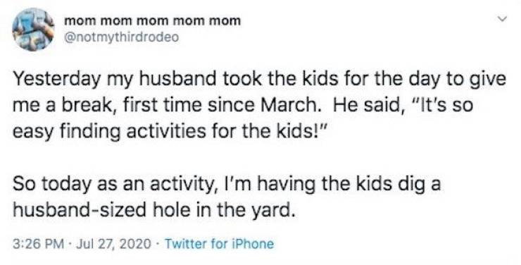 Parenting Tweets Are Kinda Sobering…