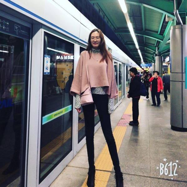 This Mongolian Woman Has The World’s Second Longest Pair Of Legs!