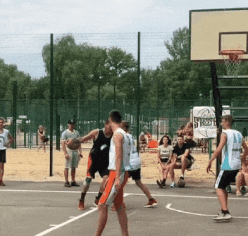 Amazing Basketball Throw