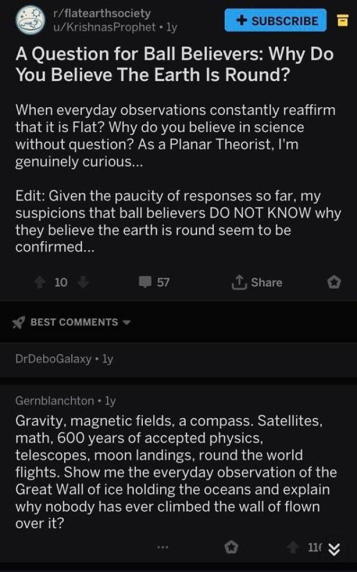 It’s Science, Fool