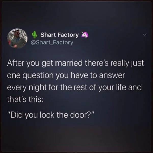 So, Marriage IS A Joke?