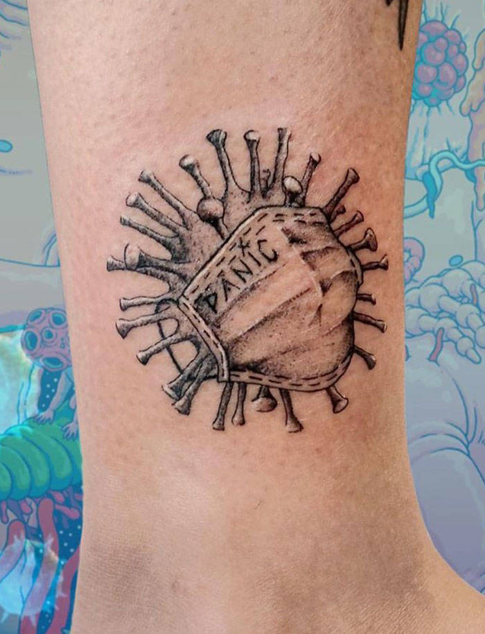 Coronavirus Is Now A Tattoo Theme…