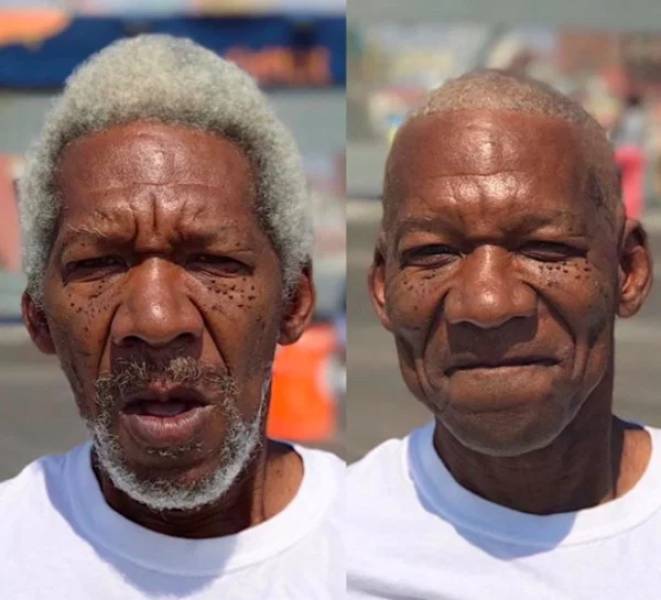 Hairdresser Gives Homeless People Free Makeovers