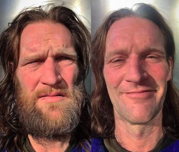 Hairdresser Gives Homeless People Free Makeovers