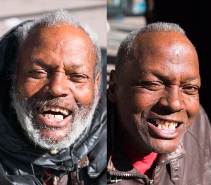 Hairdresser Gives Homeless People Free Makeovers