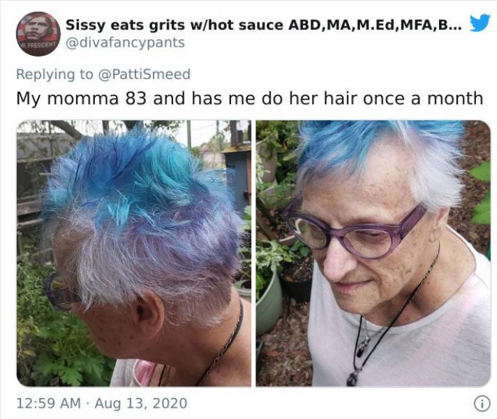 Older People Share Their Cool-Looking Unconventional Hairstyles