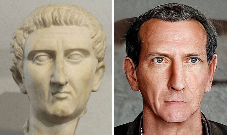 Artist Reconstructs Roman Emperor Faces Using Digital Technology