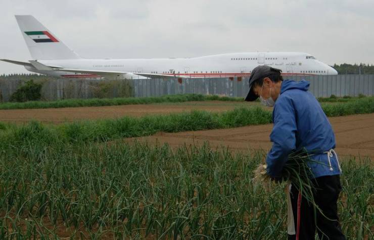 This Japanese Farmer Lives In The Middle Of A Giant Airport!