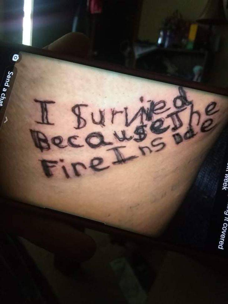 Nice Tattoo You Got There…