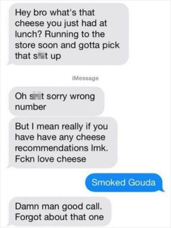 These Wrong Number Texts Weren’t That Bad…