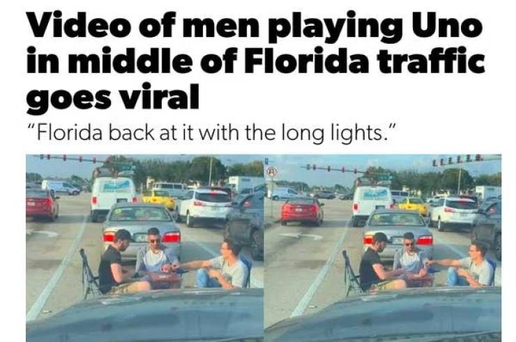 Just Another Day In Florida…