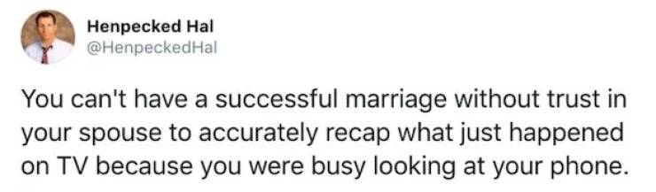 Marriage Jokes Are Extra Spicy
