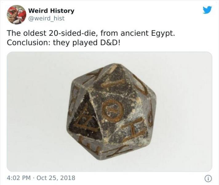 Weird History Is Still History…