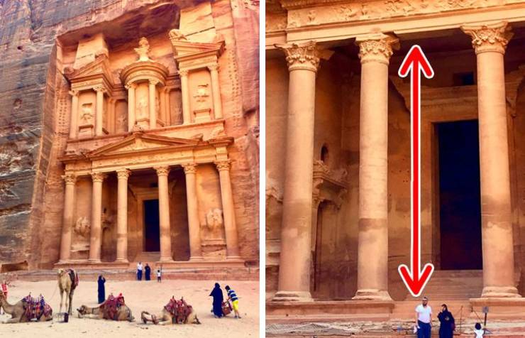 Little Known Facts About The City Of Petra, Which Was Carved Into Rocks In The Middle Of A Desert