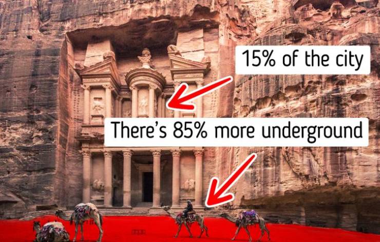 Little Known Facts About The City Of Petra, Which Was Carved Into Rocks In The Middle Of A Desert