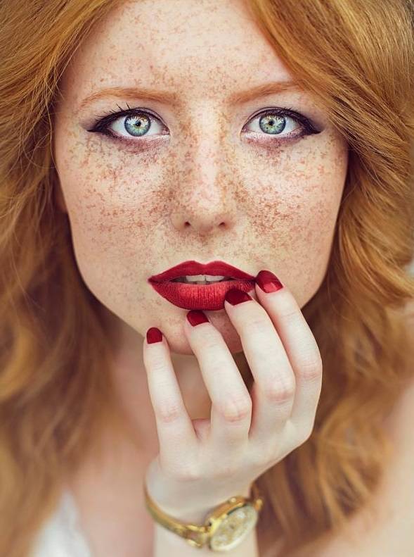 Beautiful Girls With Freckles 35 Pics