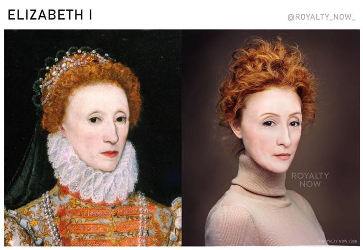 Graphic Designer Turns Historical Figures Into Modern People