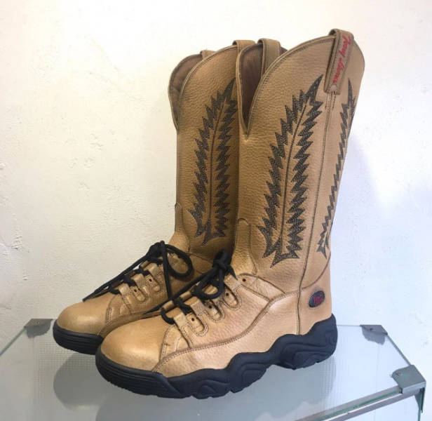 The Thing That Should’ve Never Existed – Cowboy Boot Sneakers…