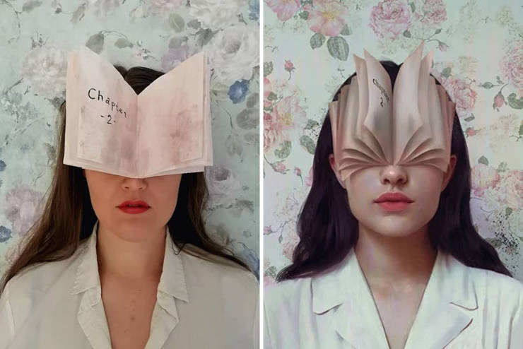 Woman Decided To Recreate A Classic Painting Every Day…