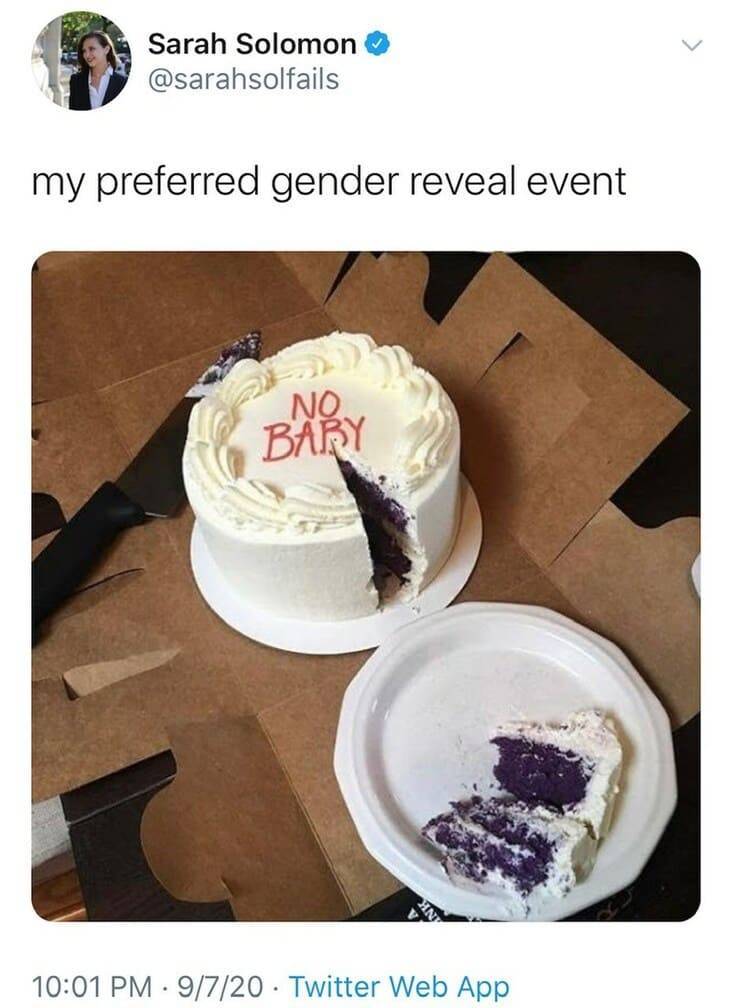 A Dose Of Sarcastic Tweets About Gender Reveals