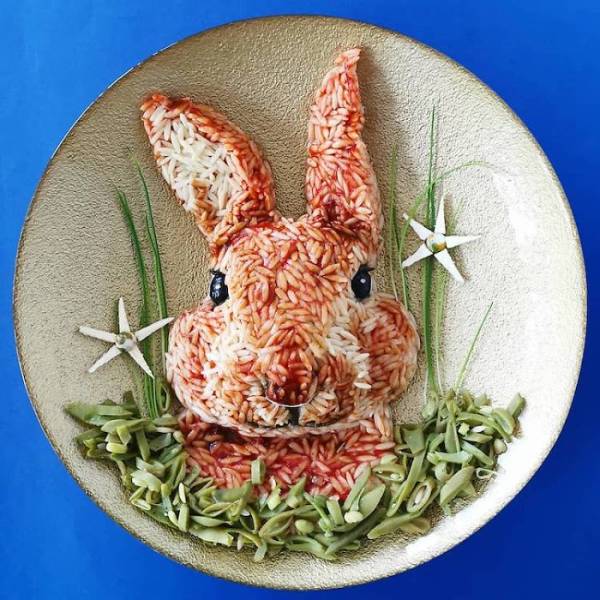 Mom Puts Her Food Art On The Internet, And It’s Really Good!